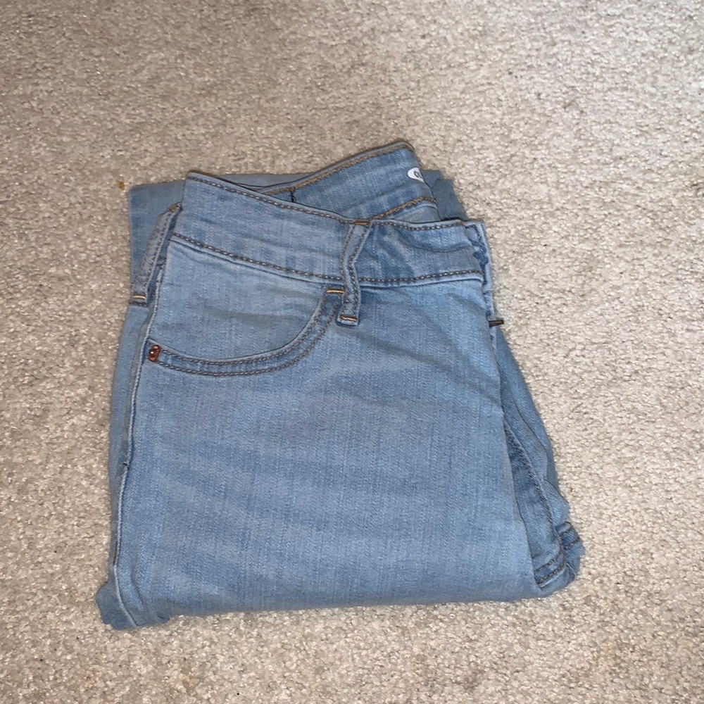 Light blue jeans